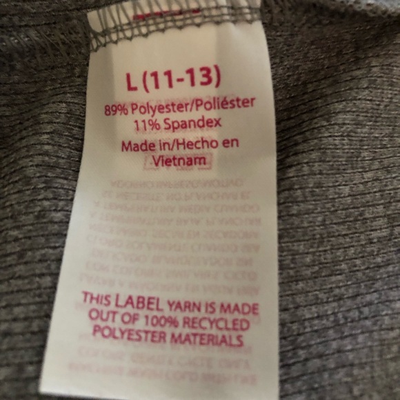 NO BOUNDARIES Womens Tank Top Size Large 11-13 Juniors Gray Ribbed New - Picture 7 of 8